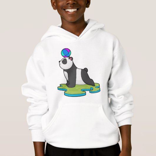 Panda op Yoga Fitness (Voorkant)