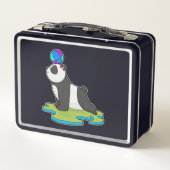 Panda op Yoga Fitness (Achterkant)