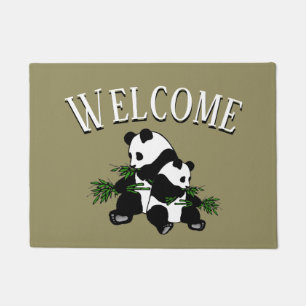 Panda opgroeien deurmat