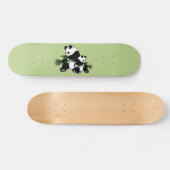 Panda opgroeien skateboard (Horizontaal)