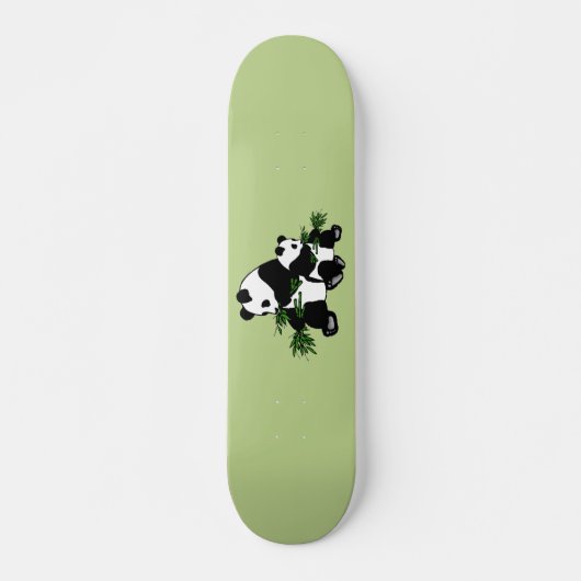 Panda opgroeien skateboard (Voorkant)