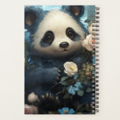 Panda Ours et Fleurs (Dos)