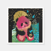 Panda OURS ROSIE - serviettes en papier (Devant)