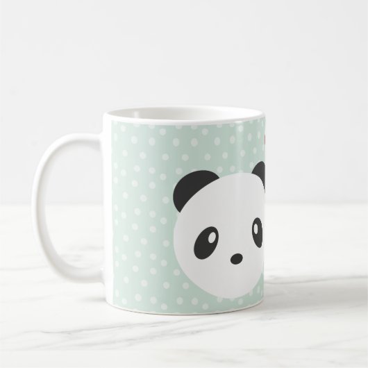 Panda-paar Koffiemok (Links)