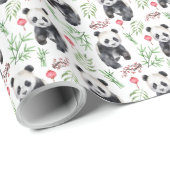Panda-pakpapier Cadeaupapier (Rol Hoek)