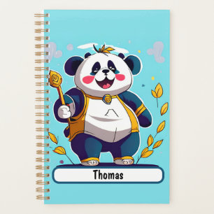 Panda Panda Bear Planner Avec Nametag Personnalisa
