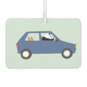 Panda panda pan! blauw luchtverfrisser (Achterkant)