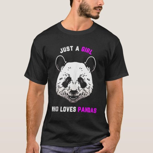 Panda Panda Panda Panda T-shirt (Voorkant)