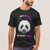 Panda Panda Panda Panda T-shirt (Voorkant)