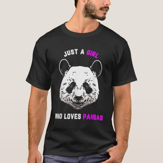Panda Panda Panda Panda T-shirt (Voorkant)