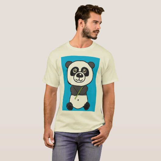 Panda Panda T-shirt (Voorkant volledig)