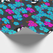 Panda Paradise Bloom Cadeaupapier (Hoek)