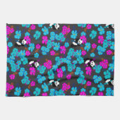 Panda Paradise Bloom Theedoek (Horizontaal)