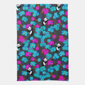 Panda Paradise Bloom Theedoek (Verticaal)