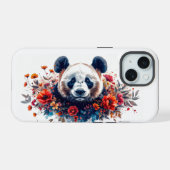 Panda parmi les fleurs (Verso Horizontal)