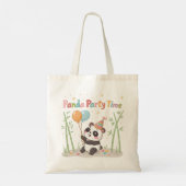Panda Party Time Tote Bag (Achterkant)