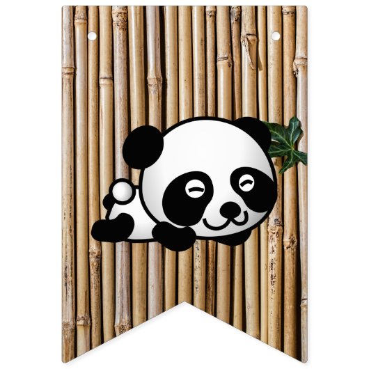 Panda Party Welcome Banner (Tweede vlag)