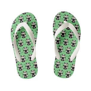 Panda-patroon Kinder Teenslippers