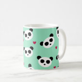 Panda-patroon Koffiemok (Voorkant rechts)