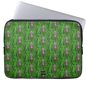 Panda (patroon) - Laptophoes Laptop Sleeve