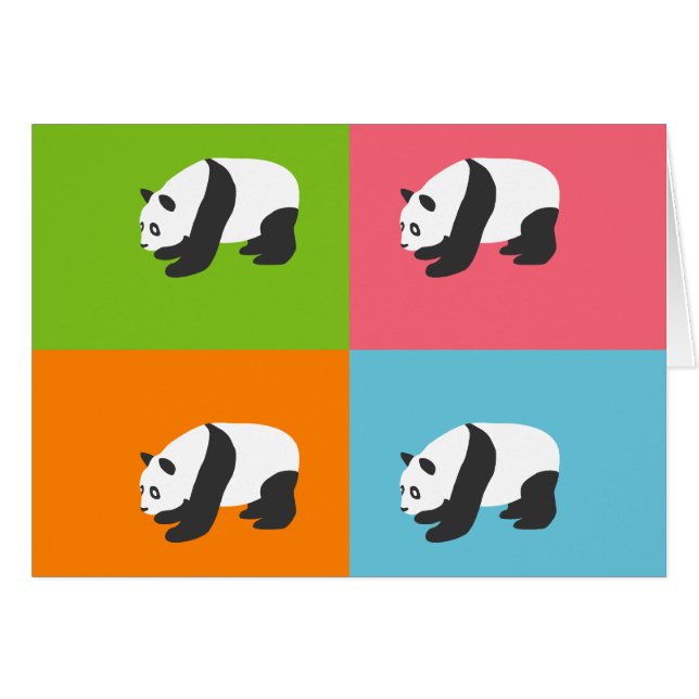 Panda Pattern (Voorkant Horizontaal)