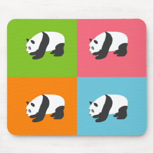 Panda Pattern Muismat