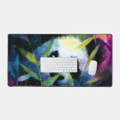 Panda Peeking Bamboo Aquarelle (Clavier et souris)