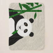 Panda Petite couverture Sherpa (Devant)