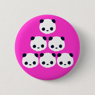 Panda Pile Ronde Button 5,7 Cm