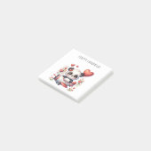 Panda Piloot Verjaardag Post-it® Notes (Schuin)