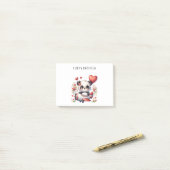 Panda Piloot Verjaardag Post-it® Notes (Op bureau)