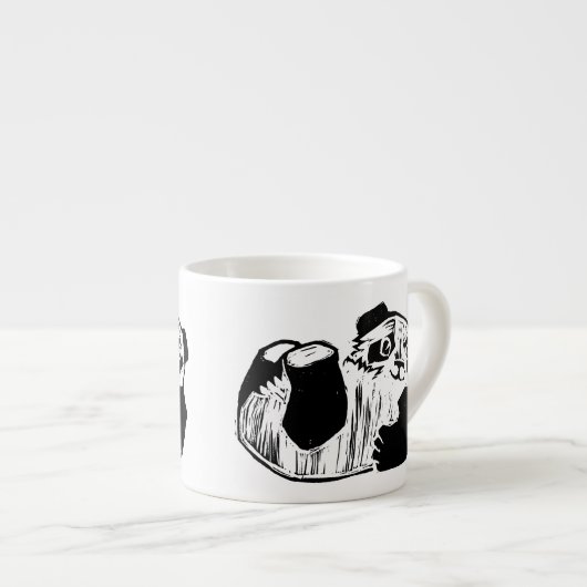Panda Play Espresso Mug (Devant droit)