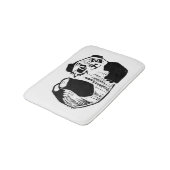 Panda Play Small Bath Mat (Gekanteld)