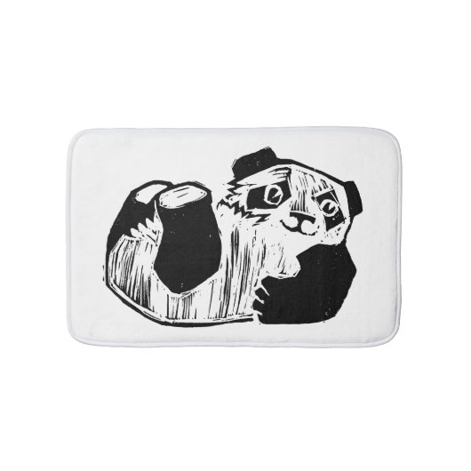 Panda Play Small Bath Mat (Voorkant)