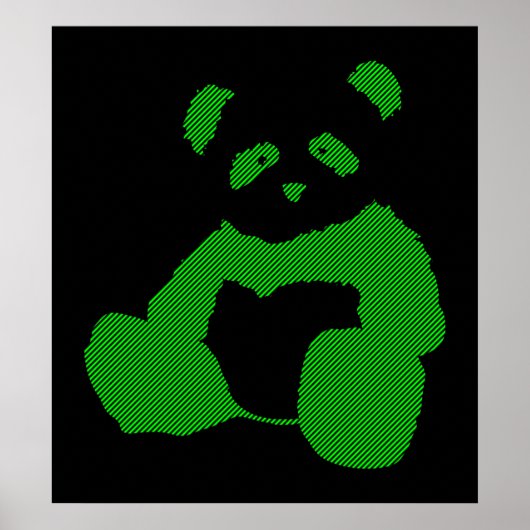 panda plush . poster (Voorkant)