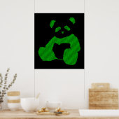 panda plush . poster (Keuken)