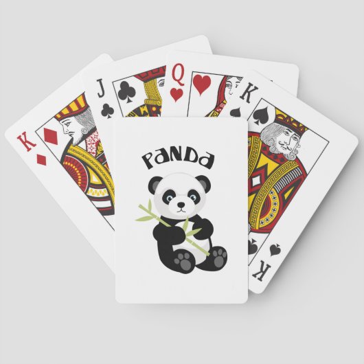 Panda Pokerkaarten (Achterkant)