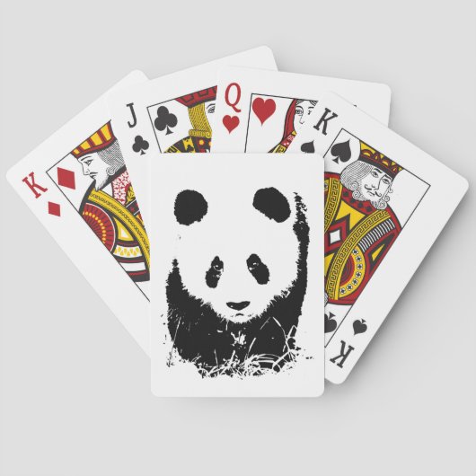 Panda Pokerkaarten (Achterkant)