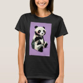 Panda Polygon Wild Panda Beer Wild Zoo Animal T-shirt (Voorkant)