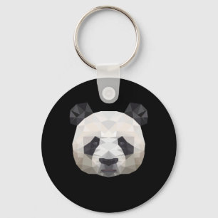 Panda-polygonal Sleutelhanger
