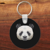 Panda Polygonal Sleutelhanger (Voorkant)