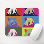 Panda Pop art. 2 Muismatten (Met muis)