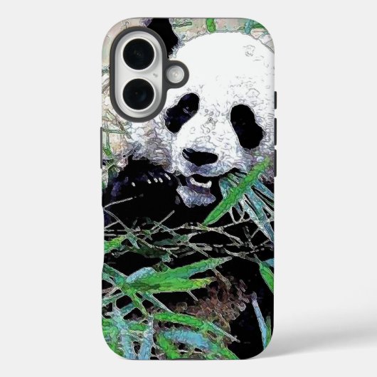 Panda Pop Art Case-Mate iPhone Case (Achterkant)