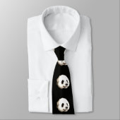 Panda Pop Art Cravate - Unique Design Moderne (Attaché)
