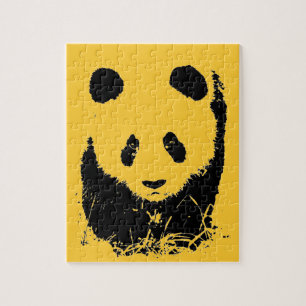 Panda Pop Art Legpuzzel
