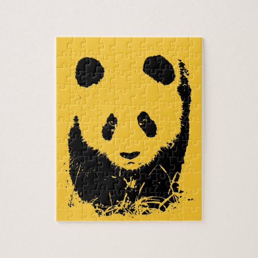 Panda Pop Art Legpuzzel (Verticaal)
