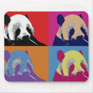 Panda Pop Art Muismatten