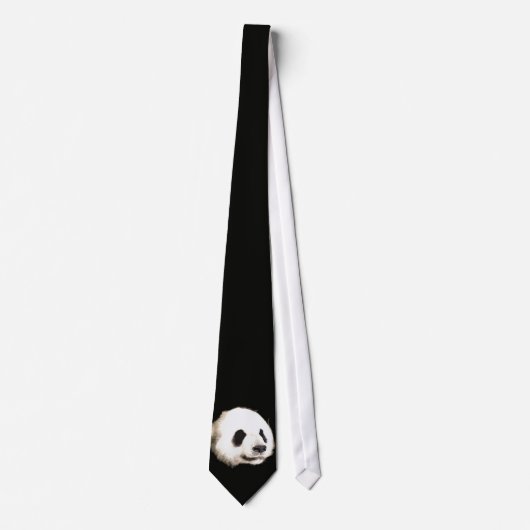 Panda Pop Art Neckwear Stropdas (Voorkant)