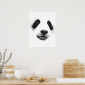 Panda Pop Art Poster (Keuken)