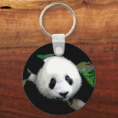 Panda Pop Art Sleutelhanger (Voorkant)